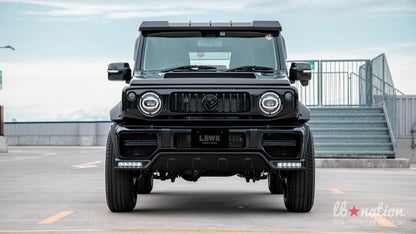 Suzuki Jimny (JB64/JB74) – bodykit widebody LB-Nation Type 2 Premium maska carbon FRP + carbon Liberty Walk – zdjęcie 17
