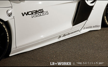 Audi R8 V10 (42) – bodykit widebody LB-WORKS FRP Liberty Walk – zdjęcie 9