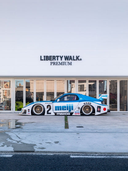 Mazda RX-7 FD – bodykit widebody LB-Super Silhouette FRP Liberty Walk – zdjęcie 20