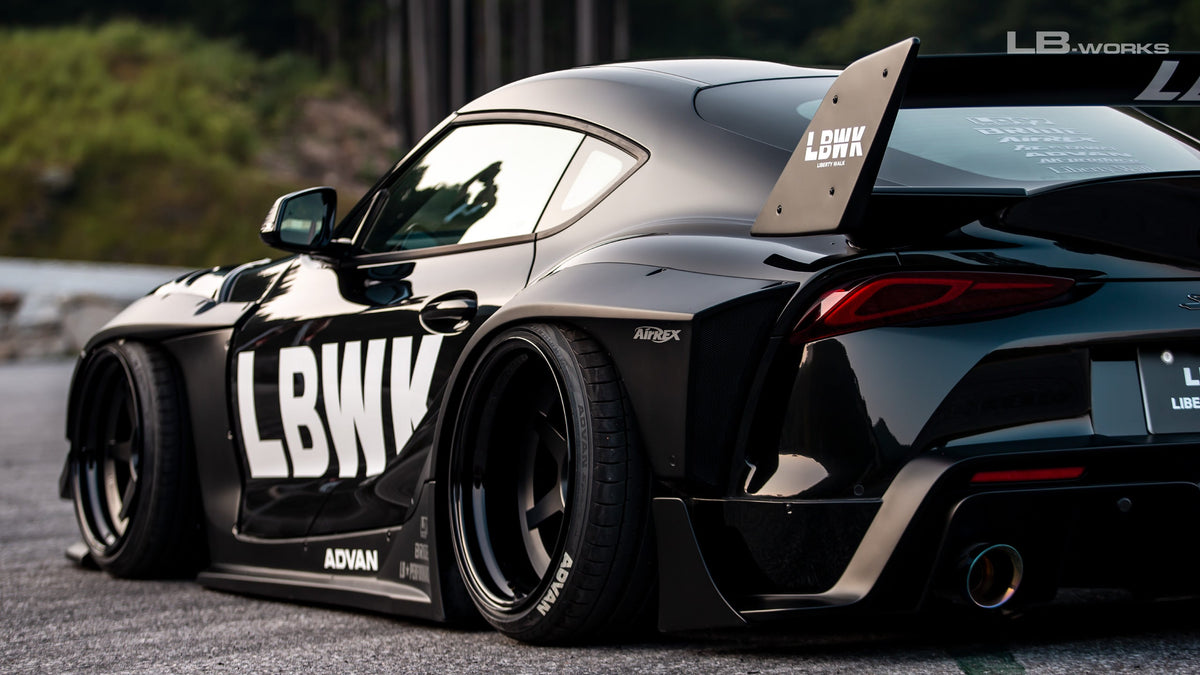Toyota GR Supra A90 – bodykit widebody LB-WORKS V2 FRP Liberty Walk – zdjęcie 5
