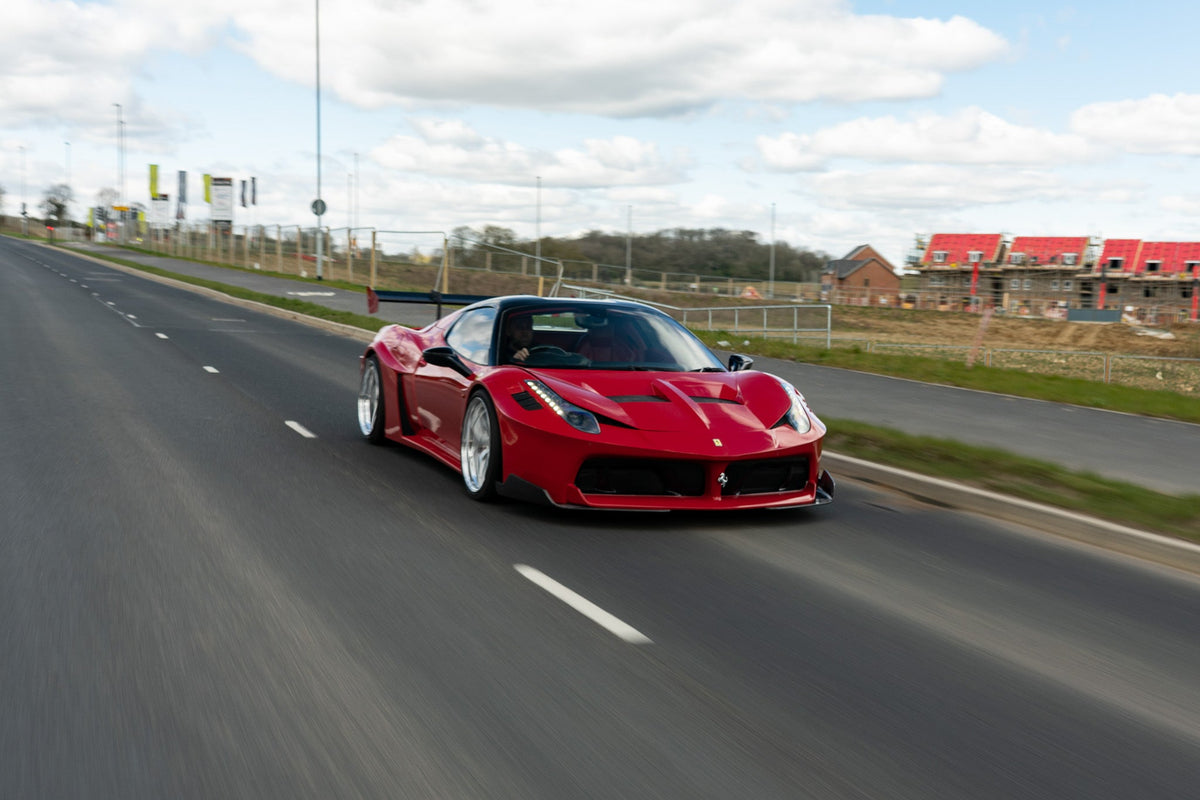 Ferrari 458 – bodykit widebody LB-Silhouette WORKS GT FRP Liberty Walk – zdjęcie 3