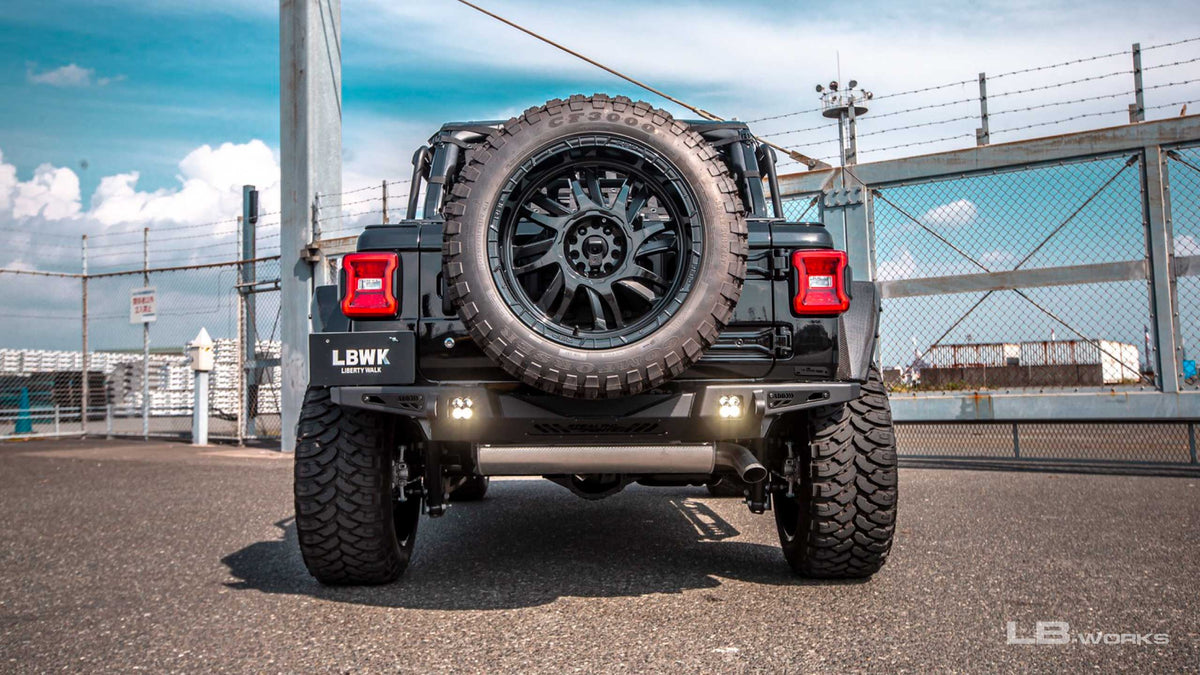 Jeep Wrangler JL (od 2019) – bodykit widebody LB x Fairline FRP Liberty Walk – zdjęcie 5
