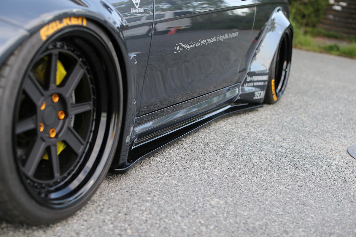 Mercedes-AMG C63 W204 – bodykit widebody LB-WORKS Coupe + Sedan carbon Liberty Walk – zdjęcie 5