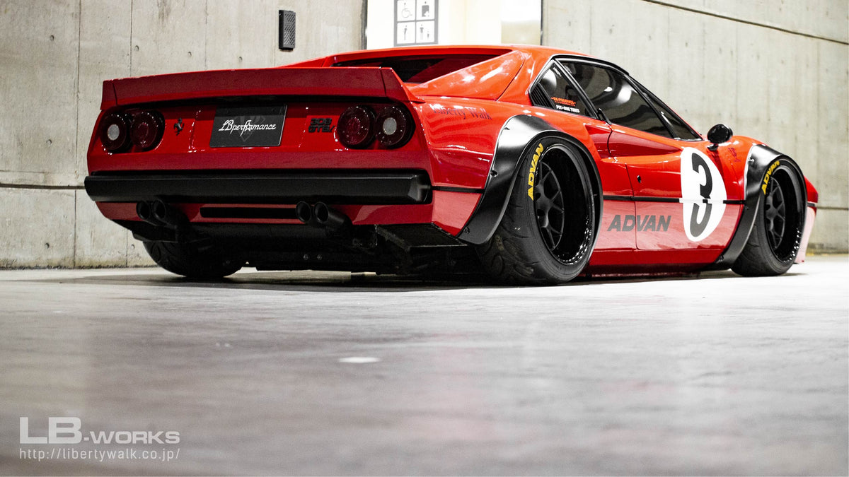Ferrari 308 GTB – bodykit widebody LB-WORKS FRP Liberty Walk – zdjęcie 2