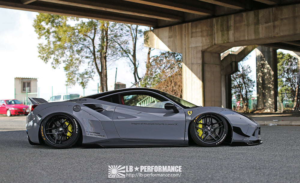 Ferrari 488 – bodykit widebody LB-WORKS FRP Liberty Walk – zdjęcie 14