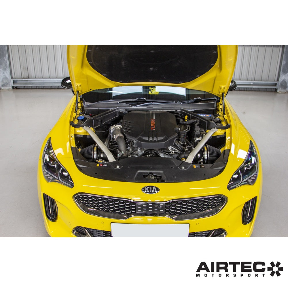 AIRTEC Motorsport Podwójny układ dolotowy do Kia Stinger GT 3.3 V6 (5)