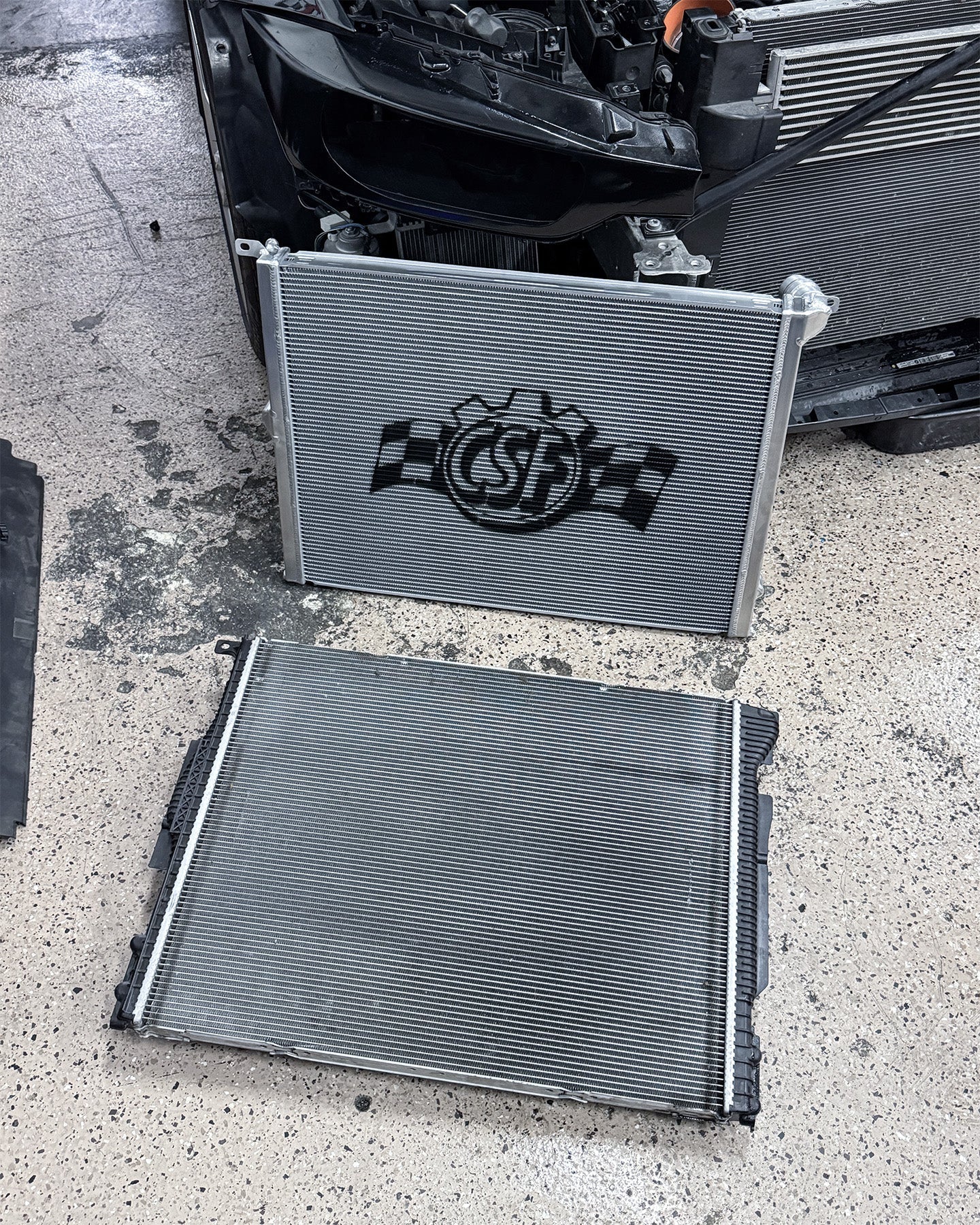 CSF Chłodnica BMW 230i (F22/F23), 230i xDrive (F22/F23), 330i (F3X), 330i GT xDrive (F3X), 330i xDrive (F3X), 340i (F3X), 340i GT xDrive (F3X), 340i xDrive (F3X), 430i (F3X), 430i Gran Coupe (F3X), 430i xDrive (F3X), 430i xDrive Gran Coupe (F3X), 440i (F3X), 440i Gran Coupe (F3X), 440i xDrive (F3X), 440i xDrive Gran Coupe (F3X), M240i (F22/F23), M240i xDrive (F22/F23) - zdjęcie 11