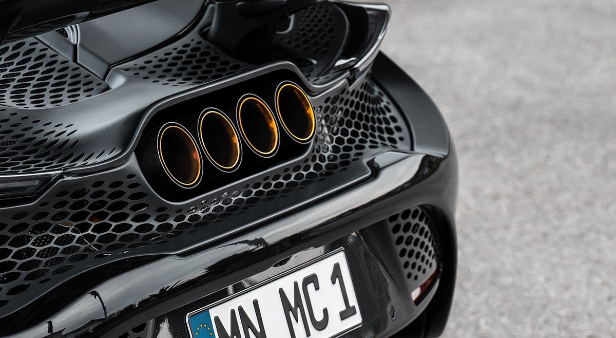 NOVITEC Końcówki wydechu z nakładką carbon – McLaren 765LT / Spider – zdjęcie 2