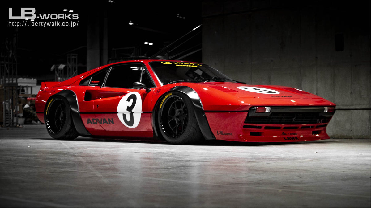 Ferrari 308 GTB – bodykit widebody LB-WORKS FRP Liberty Walk – zdjęcie 3
