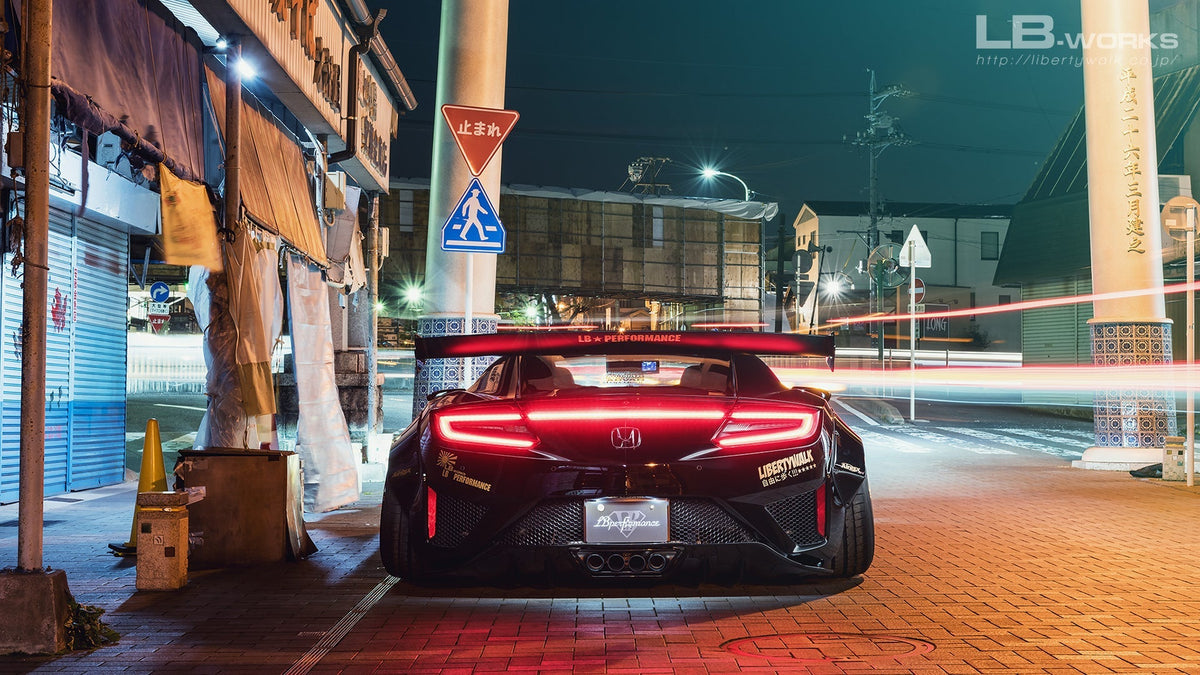 Honda NSX NC1 – bodykit widebody LB-WORKS V1 carbon Liberty Walk – zdjęcie 2