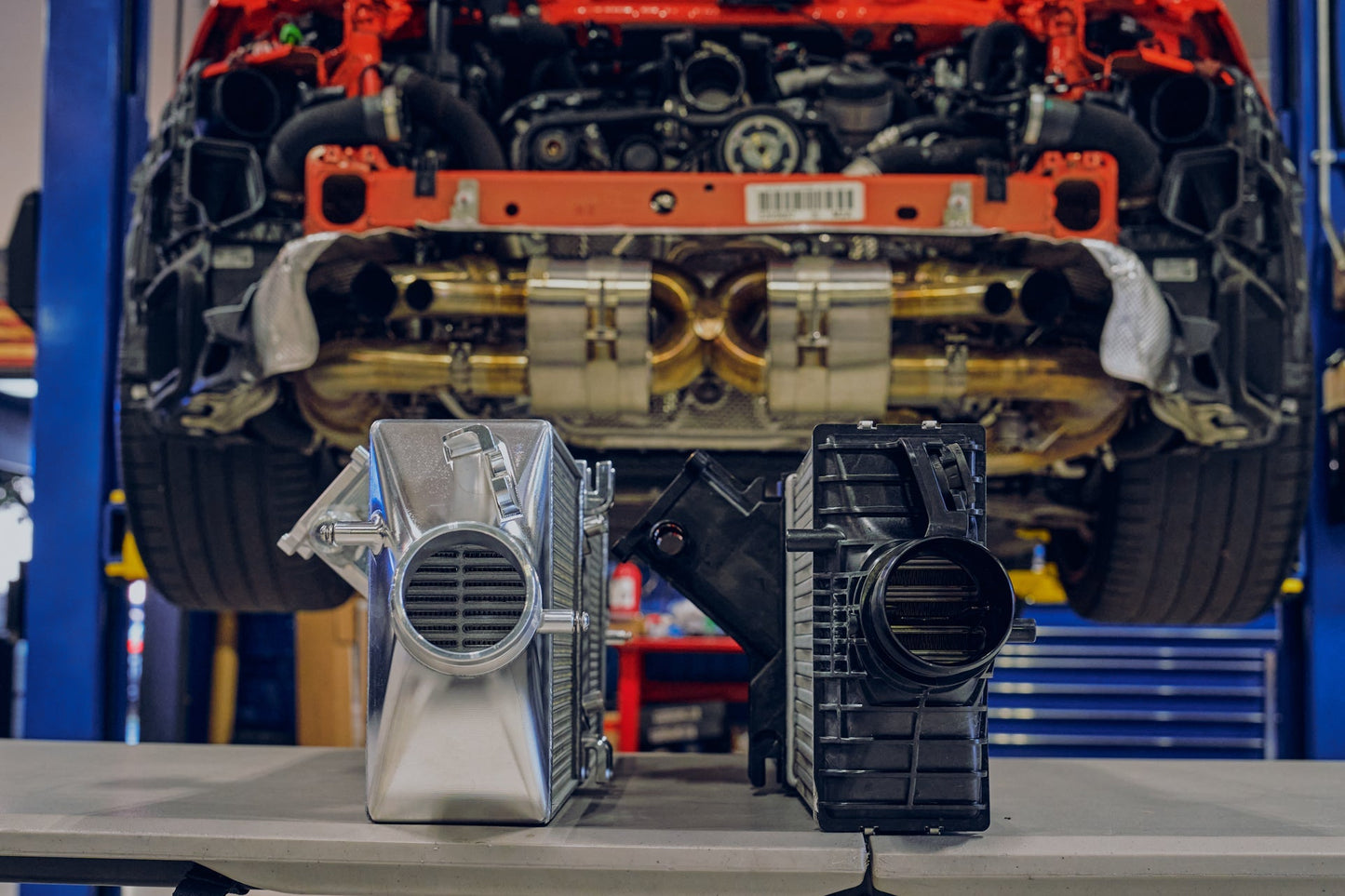 CSF Intercooler Porsche 911 - zdjęcie 11