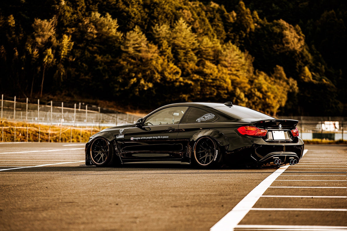 BMW serii 4 F32 – bodykit widebody LB-WORKS FRP Liberty Walk – zdjęcie 8