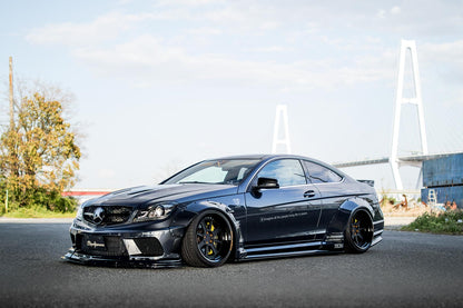 Mercedes-AMG C63 W204 – bodykit widebody LB-WORKS Coupe + Sedan carbon Liberty Walk – zdjęcie 4