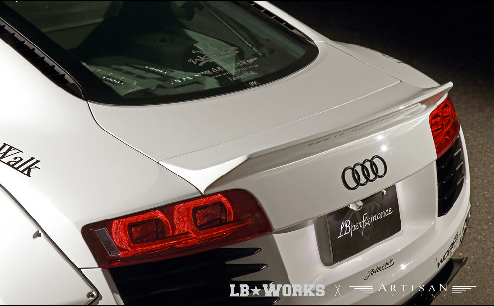 Audi R8 V10 (42) – bodykit widebody LB-WORKS FRP Liberty Walk – zdjęcie 8