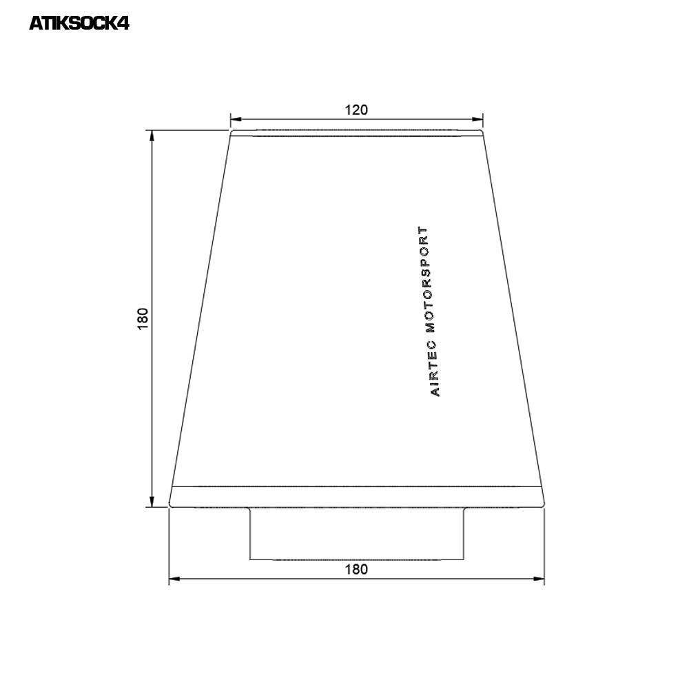 AIRTEC Motorsport Skarpeta na filtr powietrza do Ford, Audi, BMW, VW (9)