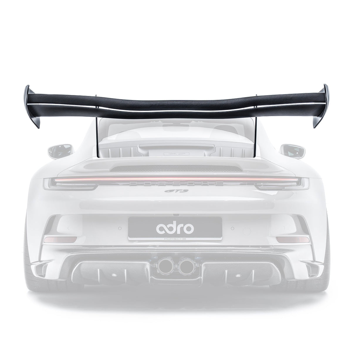 Porsche 911 GT3 992 – skrzydło Swan Neck AT-P ARD Edition carbon pre-preg ADRO