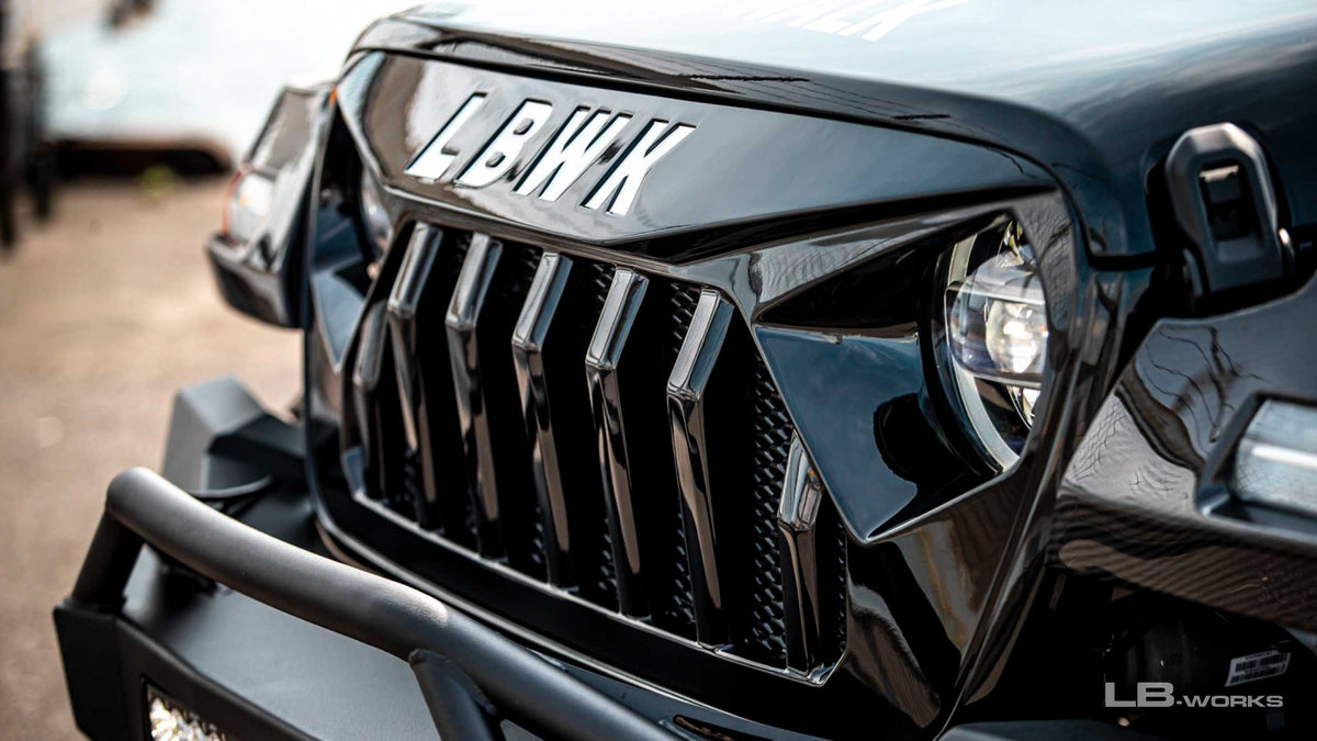 Jeep Wrangler JL (od 2019) – bodykit widebody LB x Fairline FRP Liberty Walk – zdjęcie 8