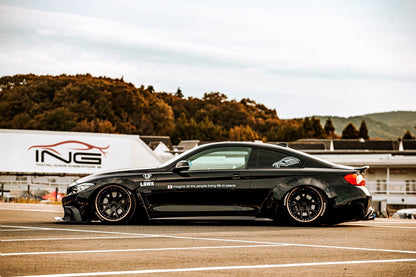 BMW serii 4 F32 – bodykit widebody LB-WORKS FRP Liberty Walk – zdjęcie 9