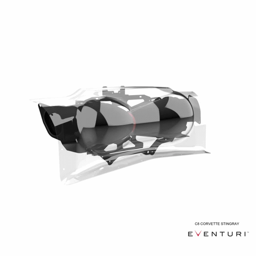 Eventuri Osłona silnika Chevrolet C8 Corvette Stingray - EVE-C8VT-CF-ENG - zdjęcie 9