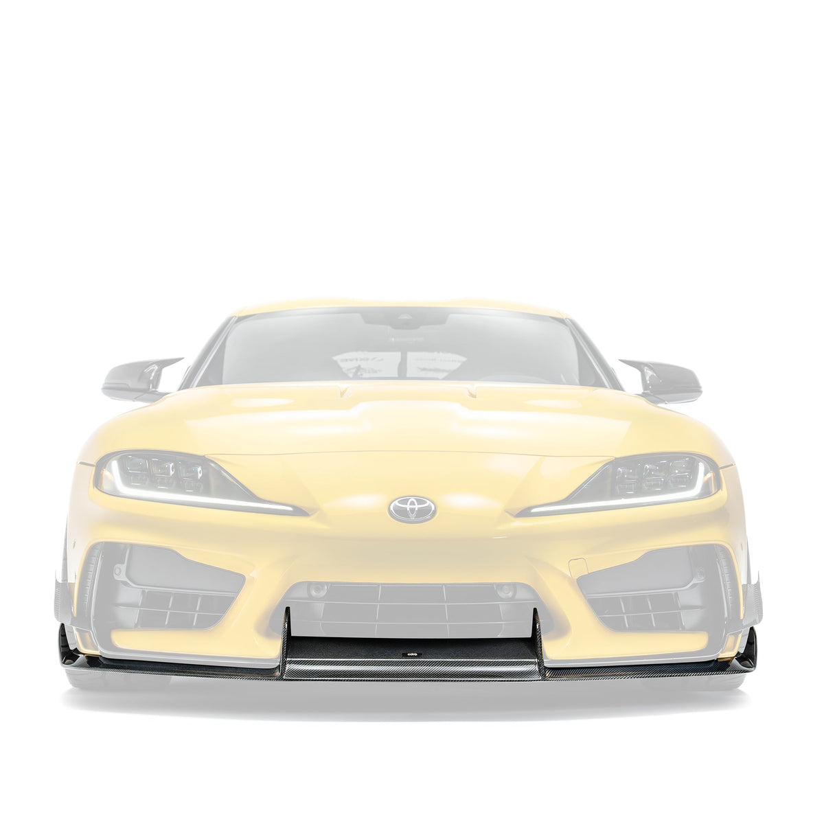 Toyota GR Supra A90 – przedni splitter carbon V2 do zderzaka Facelift ADRO
