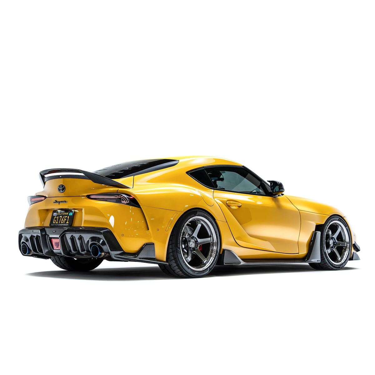 Toyota GR Supra A90 – przedni splitter carbon V2 do zderzaka Facelift ADRO