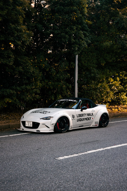 Mazda MX-5 ND – bodykit widebody LB-WORKS V2 FRP Liberty Walk – zdjęcie 16