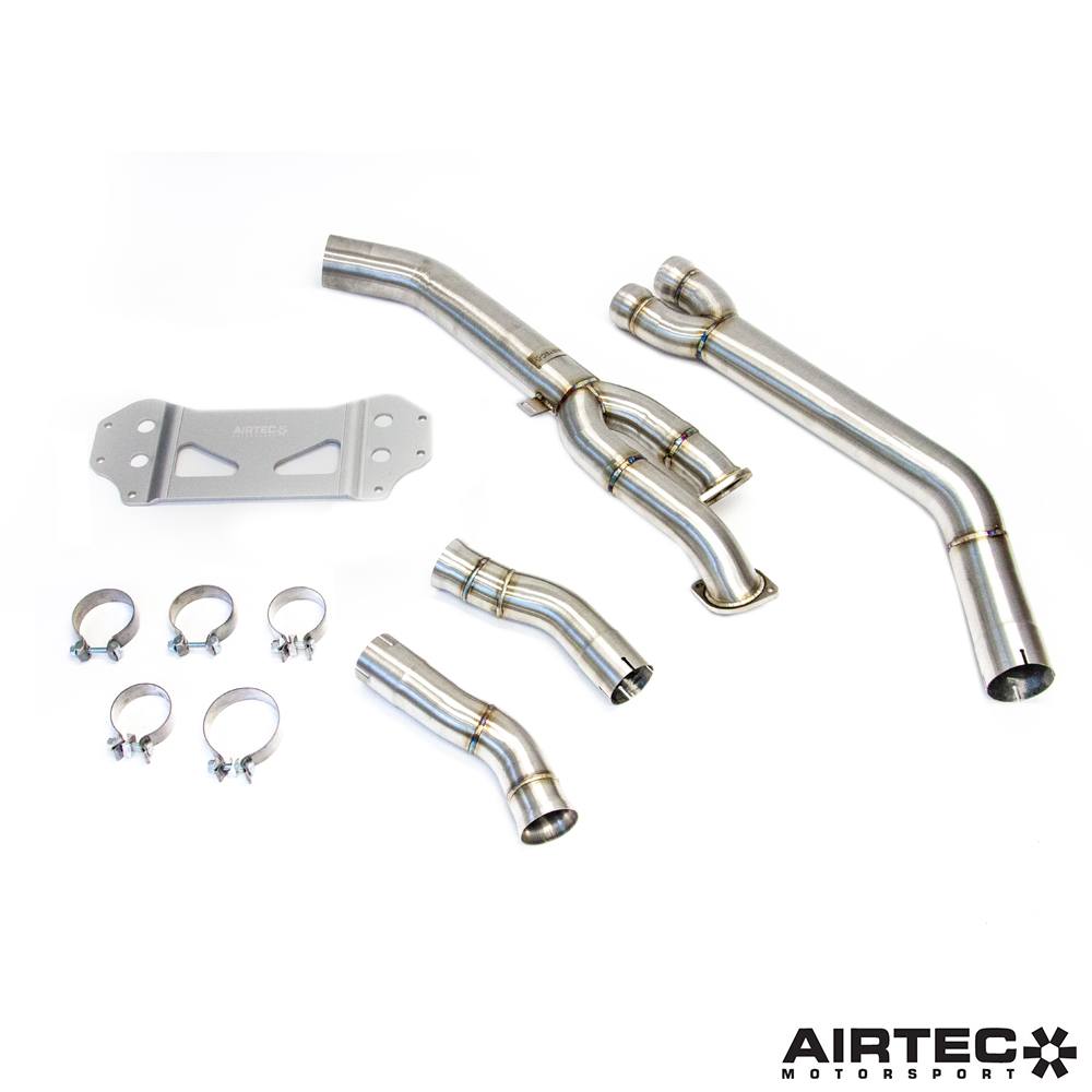 AIRTEC Motorsport Obejście katalizatorów wtórnych 3.5 cala do BMW G80 M3 i G82 M4