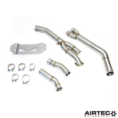 AIRTEC Motorsport Obejście katalizatorów wtórnych 3.5 cala do BMW G80 M3 i G82 M4