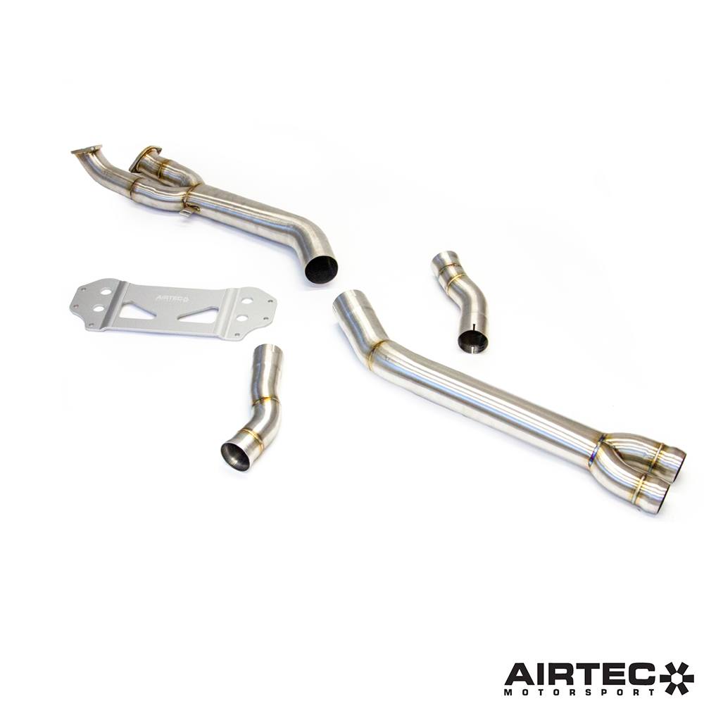 AIRTEC Motorsport Obejście katalizatorów wtórnych 3.5 cala do BMW G80 M3 i G82 M4 (2)