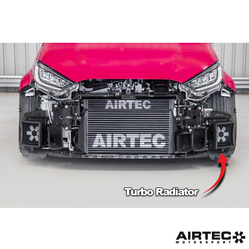 AIRTEC Motorsport Dodatkowa Chłodnica Turbosprężarki do Toyota Yaris GR Gen 1