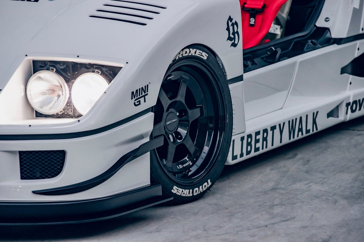 Autozam AZ-1 – bodykit widebody LB-WORKS FRP + dry carbon Liberty Walk – zdjęcie 8