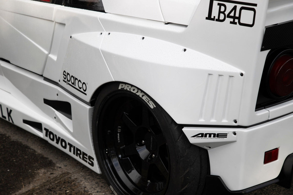 Autozam AZ-1 – bodykit widebody LB-WORKS FRP + dry carbon Liberty Walk – zdjęcie 12