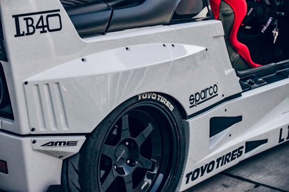 Autozam AZ-1 – bodykit widebody LB-WORKS FRP + dry carbon Liberty Walk – zdjęcie 14