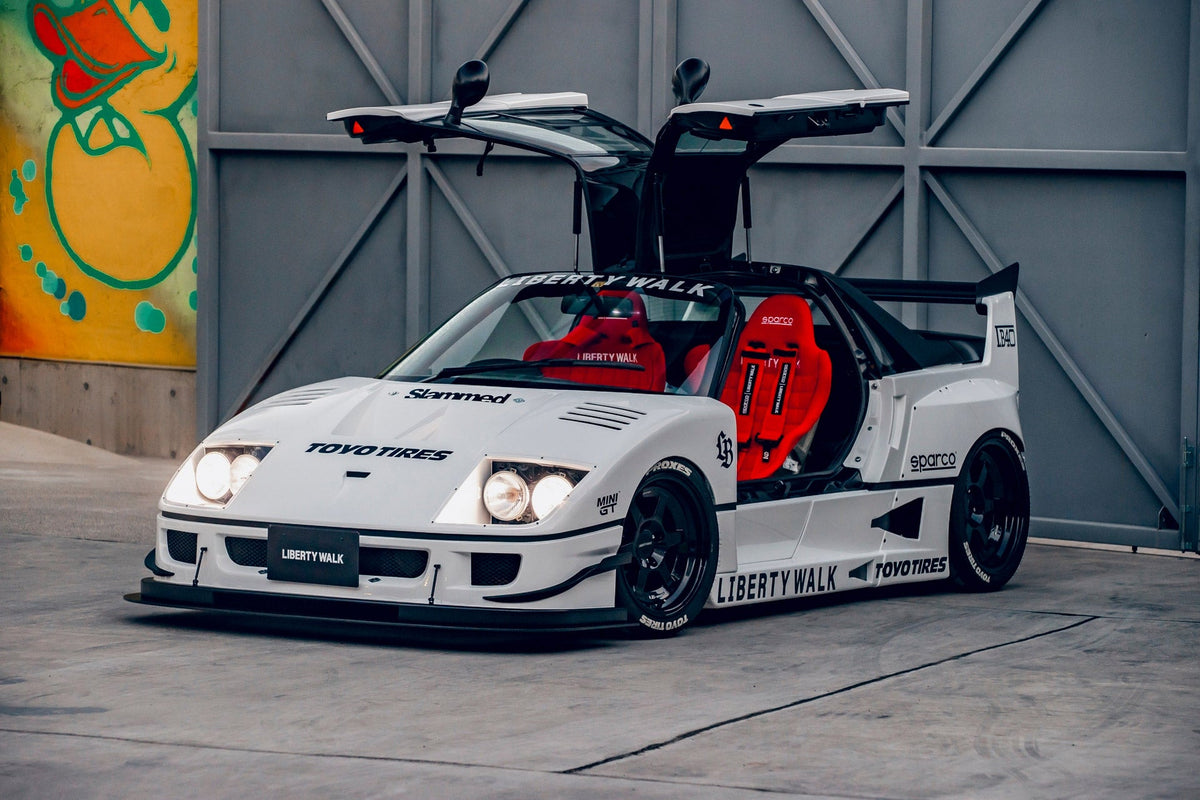 Autozam AZ-1 – bodykit widebody LB-WORKS FRP + dry carbon Liberty Walk – zdjęcie 1