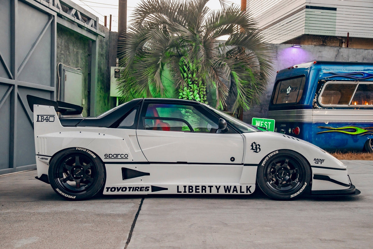 Autozam AZ-1 – bodykit widebody LB-WORKS FRP + dry carbon Liberty Walk – zdjęcie 4