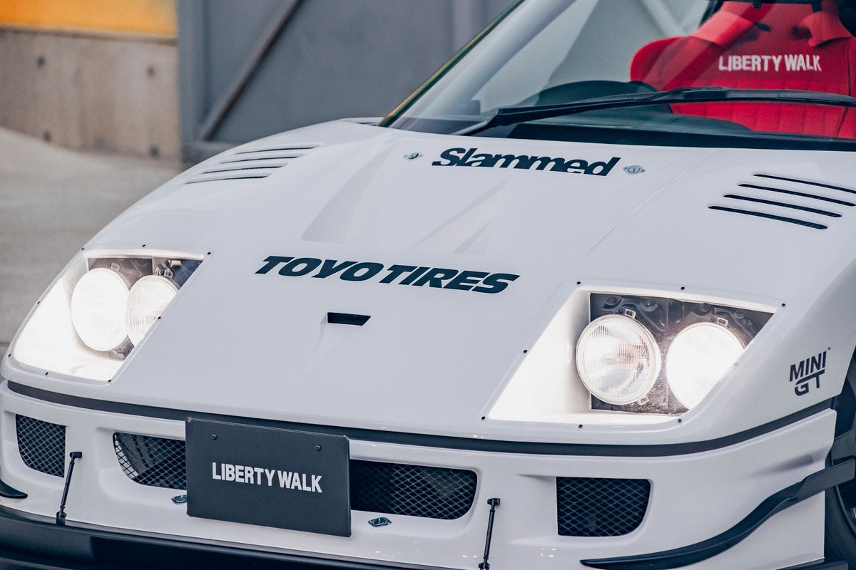 Autozam AZ-1 – bodykit widebody LB-WORKS FRP + dry carbon Liberty Walk – zdjęcie 6