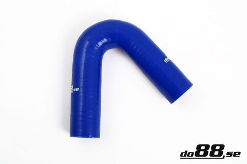 Wąż silikonowy kolanko do88 Niebieski B135G6.5
