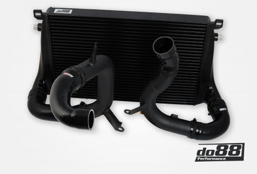 Zestaw intercoolera BigPack do88 Skoda Octavia Czarny BIG-340-2-S