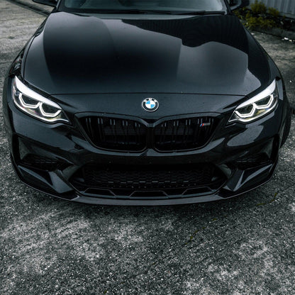 BMW F87 M2 Competition Pre Preg Carbon Fibre Performance Style Front Splitter
