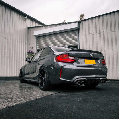BMW F87 M2 & M2 Competition Pre Preg Carbon Fibre Performance Style Rear Diffuser