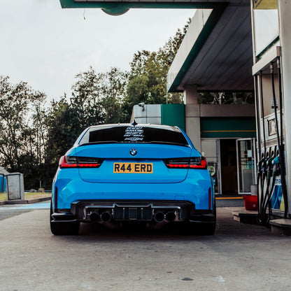 BMW G80/G81 M3 & G82/G83 M4 DF1 Pre Preg Carbon Fibre LED Rear Diffuser