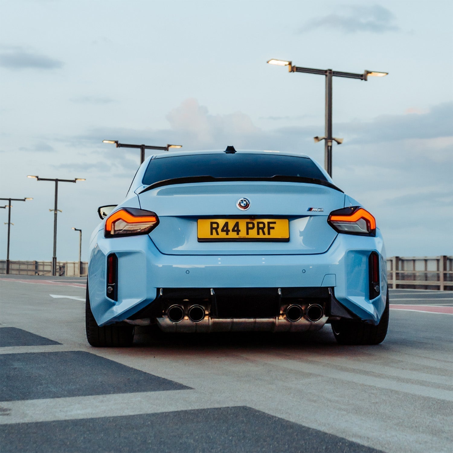 BMW G87 M2 & G42 M240i Pre Preg Carbon Fibre V Style Rear Spoiler