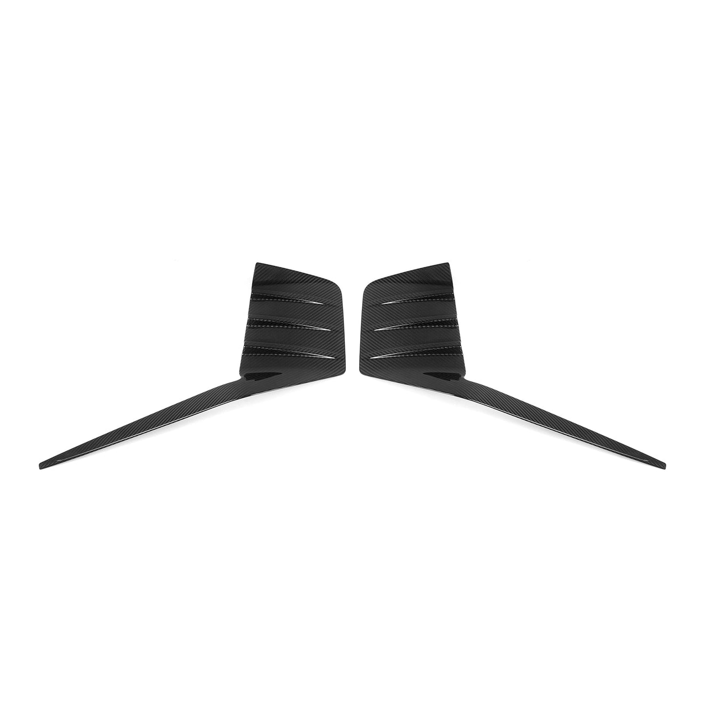 BMW G87 M2 Pre Preg Carbon Fibre Performance Style Rear Rear Bumper Inserts