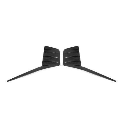 BMW G87 M2 Pre Preg Carbon Fibre Performance Style Rear Rear Bumper Inserts