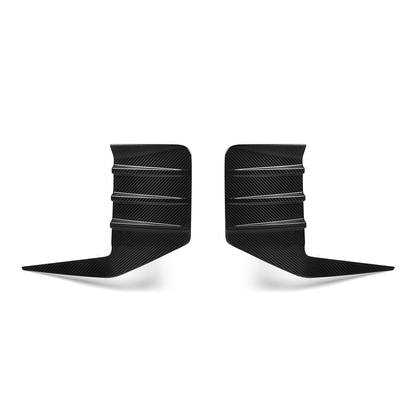 BMW G87 M2 Pre Preg Carbon Fibre Performance Style Rear Rear Bumper Inserts