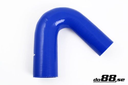 Wąż silikonowy kolanko redukcyjne do88 Niebieski BR135G45-51