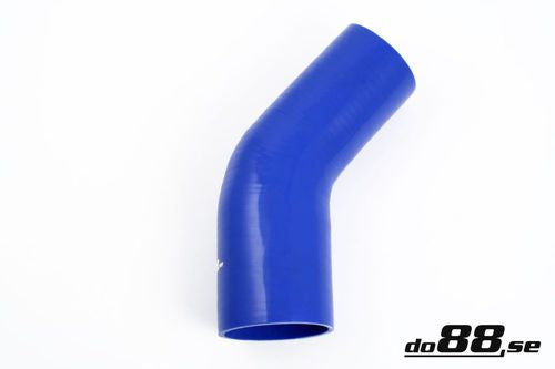 Wąż silikonowy kolanko redukcyjne do88 Niebieski BR45G63-89