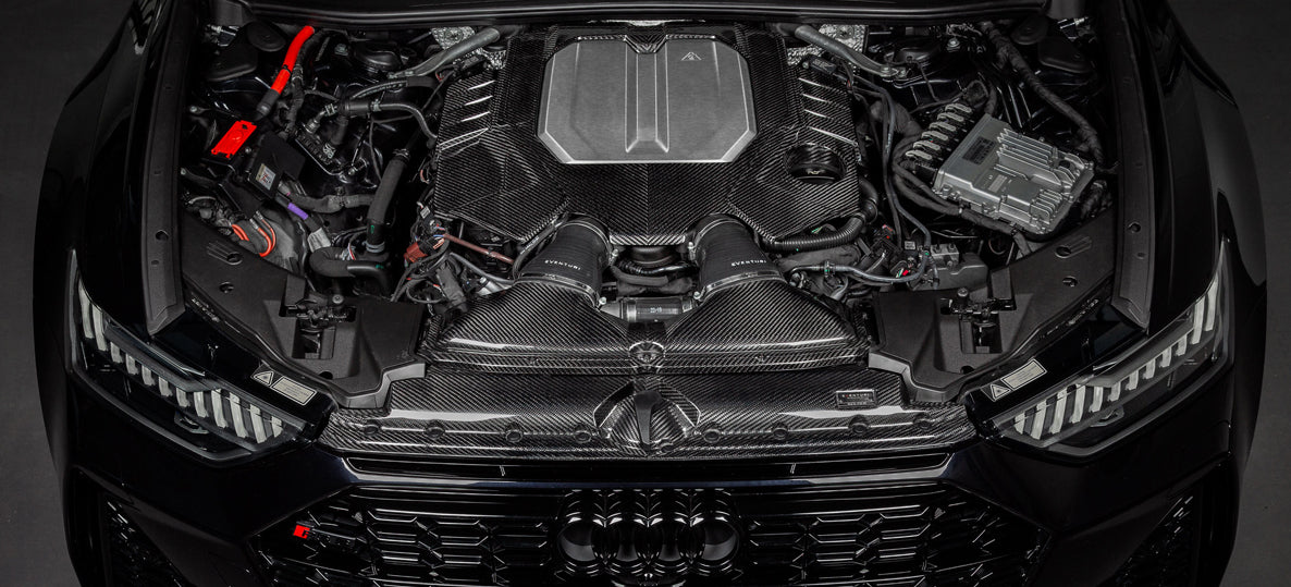 Eventuri Osłona silnika Audi RS7 C8 RS7 Mat EVE-C8RS6-CFM-ENG - Zdjęcie 2