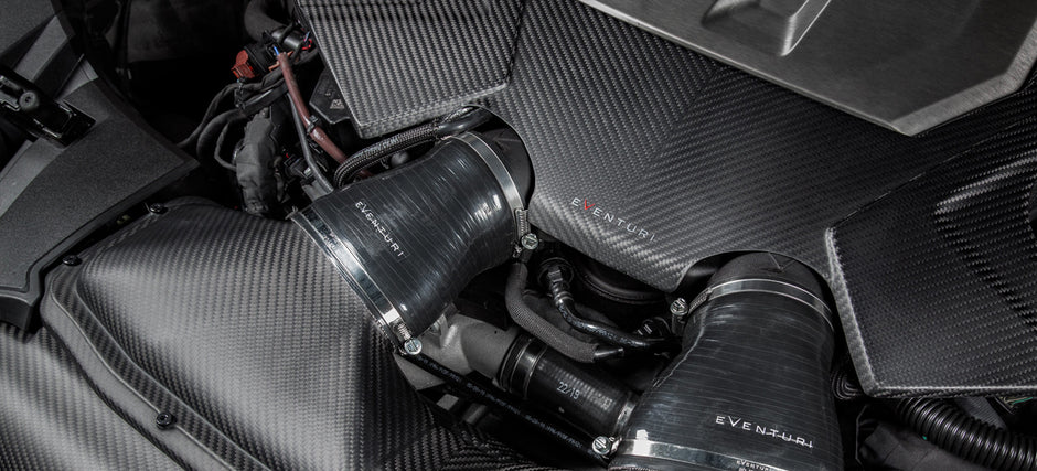 Eventuri Osłona silnika Audi RS7 C8 Połysk EVE-C8RS6-CF-ENG - Zdjęcie 5