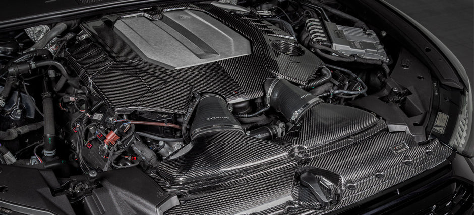 Eventuri Osłona silnika Audi RS7 C8 RS7 Mat EVE-C8RS6-CFM-ENG - Zdjęcie 3